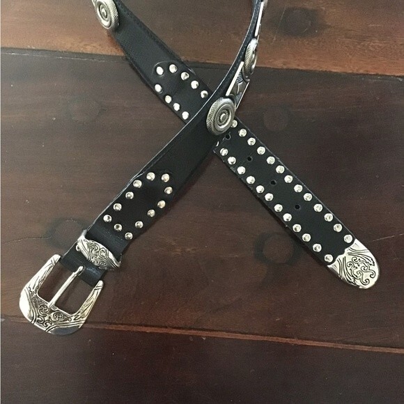 Leather Boho/Western Belt S - Picture 3 of 7